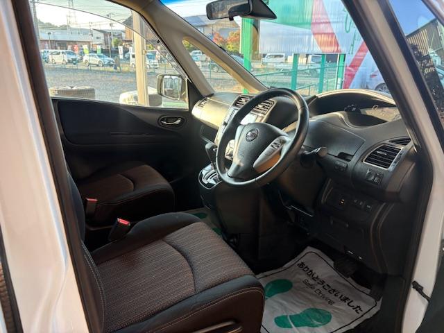 セレナ ハイウェイスター Vセレクション+セーフティ SHV 修復歴なし 禁煙車 純正SDナビ 衝突軽減ブレーキ 両側自動ドア バックカメラ ブルートゥース ETC インテリキー 車線逸脱警報 LEDライト フォグ 純正フルエアロ&16AW クルコン 横滑り防止(12枚目)