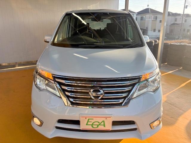 セレナ ハイウェイスター Vセレクション+セーフティ SHV 修復歴なし 禁煙車 純正SDナビ 衝突軽減ブレーキ 両側自動ドア バックカメラ ブルートゥース ETC インテリキー 車線逸脱警報 LEDライト フォグ 純正フルエアロ&16AW クルコン 横滑り防止(17枚目)