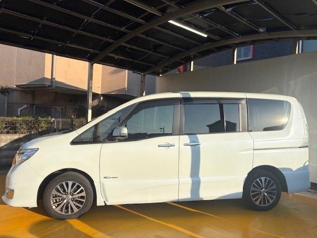 セレナ ハイウェイスター Vセレクション+セーフティ SHV 修復歴なし 禁煙車 純正SDナビ 衝突軽減ブレーキ 両側自動ドア バックカメラ ブルートゥース ETC インテリキー 車線逸脱警報 LEDライト フォグ 純正フルエアロ&16AW クルコン 横滑り防止(22枚目)