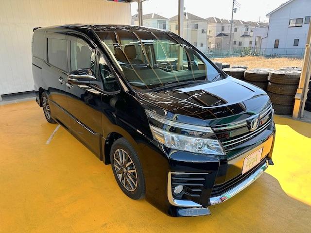 ヴォクシー ZS 煌 修復歴なし 禁煙車 両側パワースライドドア ETC スマートキー オートライト プッシュスタート LEDライト フォグ MTモード付AT 純正フルエアロ 純正16インチアルミホイール ミラーウインカー(13枚目)