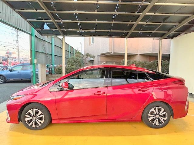 プリウスPHV A 修復歴なし 禁煙車 純正メモリナビ 衝突軽減ブレーキ バックカメラ コーナーセンサー 車線逸脱警報 ブルートゥース ETC2.0 BSM ハンドル&シートヒーター LEDライト フォグ スマートキー(27枚目)