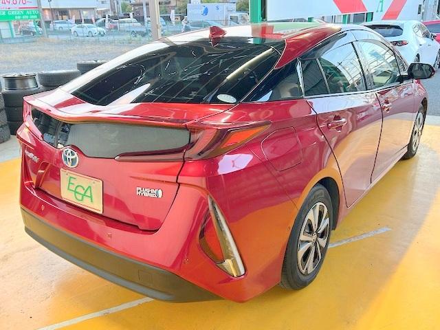 プリウスPHV A 修復歴なし 禁煙車 純正メモリナビ 衝突軽減ブレーキ バックカメラ コーナーセンサー 車線逸脱警報 ブルートゥース ETC2.0 BSM ハンドル&シートヒーター LEDライト フォグ スマートキー(28枚目)