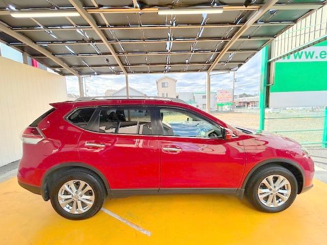 エクストレイル 20X エマージェンシーブレーキパッケージ 修復歴なし 禁煙車 エマージェンシーブレーキ 純正SDナビ バックカメラ 4WD Bluetooth インテリキー フリップダウンモニター ルーフレール ETC フルセグTV DVD再生 CD(15枚目)