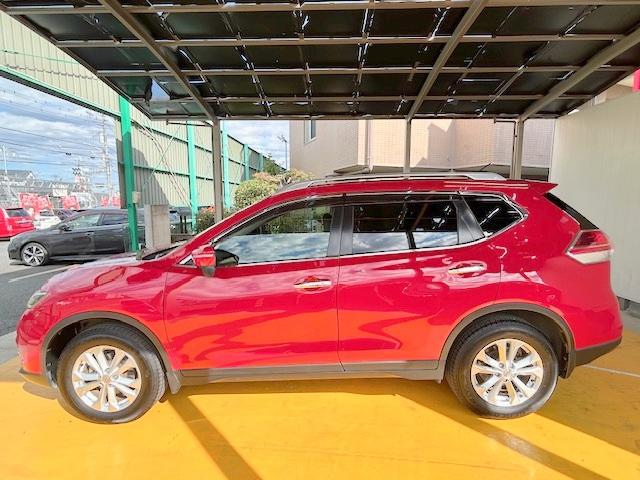 エクストレイル 20X エマージェンシーブレーキパッケージ 修復歴なし 禁煙車 エマージェンシーブレーキ 純正SDナビ バックカメラ 4WD Bluetooth インテリキー フリップダウンモニター ルーフレール ETC フルセグTV DVD再生 CD(25枚目)