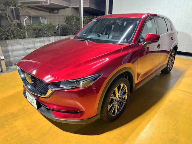 CX-5 XD エクスクルーシブモード 禁煙車 マツダコネクトナビ BOSEスピーカー 黒レザーシート 全席シートヒート コーナーセンサー 全周囲カメラ 電動リアゲート 電動サイドブレーキ プッシュスタート MT付AT(20枚目)