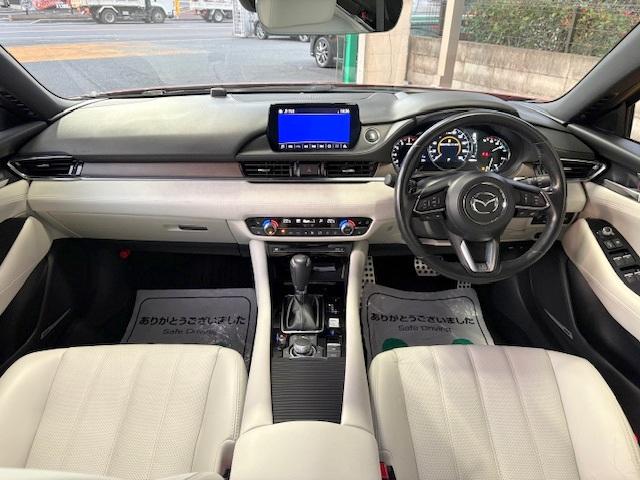 アテンザセダン 25S Lパッケージ 修復歴なし 禁煙車 衝突軽減ブレーキ ホワイトレザーシート 全周囲モニター マツダコネクトナビ BOSEサウンド Bluetooth ETC ベンチレーション シートヒーター パワーシート フルセグ(11枚目)