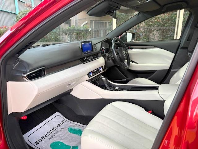 アテンザセダン 25S Lパッケージ 修復歴なし 禁煙車 衝突軽減ブレーキ ホワイトレザーシート 全周囲モニター マツダコネクトナビ BOSEサウンド Bluetooth ETC ベンチレーション シートヒーター パワーシート フルセグ(22枚目)