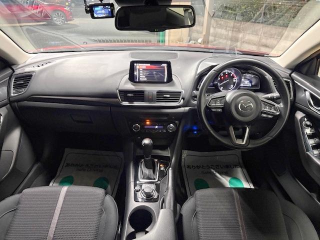 アクセラスポーツ 15XD プロアクティブ 修復歴なし 禁煙車 衝突軽減ブレーキ マツダコネクトナビ バックカメラ ブルートゥース ブラインドスポットモニタ アダプティブクルコン LEDライト フォグ ETC 社外ドラレコ フルセグ DVD再生(10枚目)