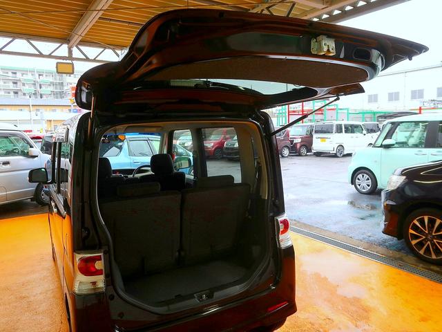 タント カスタムX 修復歴なし 社外CD/AUX接続 スマートキー 自動ドア オートエアコン 社外前後ドラレコ HID フォグ 純正フルエアロ &14AW(33枚目)