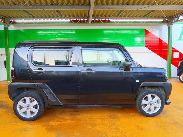 タフト Ｇ　クロムベンチャー　修復歴なし　社外メモリナビ　ＤＶＤ／Ｂｌｕｅｔｏｏｔｈ再生　フルセグＴＶ　衝突軽減ブレーキ　スマートキー　マルチビューモニタ　ガラスルーフ　ＥＴＣ　社外前後ドラレコ　ＬＥＤ　フォグ　純正１５ＡＷ（6枚目）