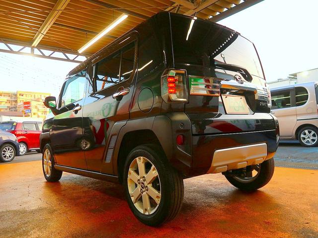 タフト Ｇ　クロムベンチャー　修復歴なし　社外メモリナビ　ＤＶＤ／Ｂｌｕｅｔｏｏｔｈ再生　フルセグＴＶ　衝突軽減ブレーキ　スマートキー　マルチビューモニタ　ガラスルーフ　ＥＴＣ　社外前後ドラレコ　ＬＥＤ　フォグ　純正１５ＡＷ（9枚目）