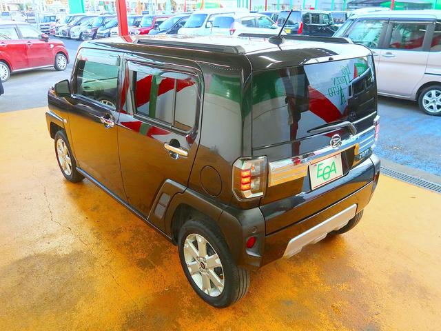 タフト Ｇ　クロムベンチャー　修復歴なし　社外メモリナビ　ＤＶＤ／Ｂｌｕｅｔｏｏｔｈ再生　フルセグＴＶ　衝突軽減ブレーキ　スマートキー　マルチビューモニタ　ガラスルーフ　ＥＴＣ　社外前後ドラレコ　ＬＥＤ　フォグ　純正１５ＡＷ（34枚目）