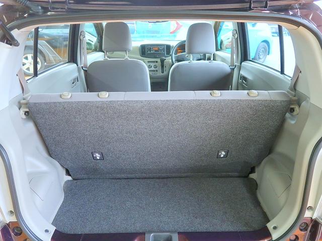 広々としたラゲッジスペース！更にシートアレンジで大きな荷物の収納が出来ます！便利ですよね♪