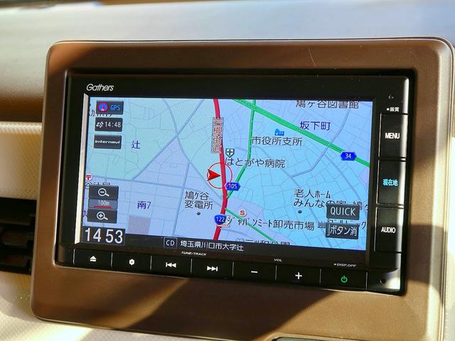 N-WGN L・ターボホンダセンシング 修復歴なし 禁煙車 純正SDナビ CD/USB/Bluetooth再生 ステアSW バックカメラ 衝突軽減ブレーキ スマートキー ビルトインETC クルコン パドルシフト LED フォグ 電子PB(16枚目)