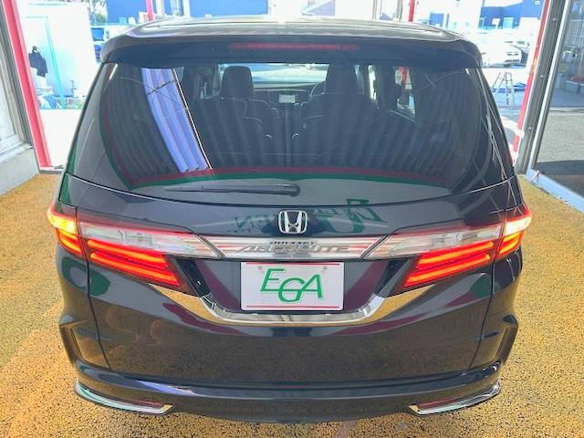 オデッセイ アブソルート 修復歴なし 禁煙車 純正メモリナビ 両側自動ドア Bluetooth バックカメラ スマートキー プッシュスタート LEDライト フォグ オートライト 純正18インチAW ミラーウインカー フルセグ(19枚目)