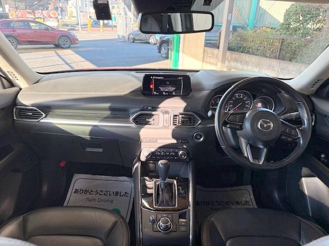 ＣＸ－５ ＸＤ　Ｌパッケージ　修復歴なし　禁煙車　マツダコネクトナビ　衝突軽減ブレーキ　ブラックレザーシート　バックカメラ　サイドカメラ　レーンキープ　コーナーセンサー　パワーシート　電動リアゲート　ＥＴＣ　Ｂｌｕｅｔｏｏｔｈ（10枚目）