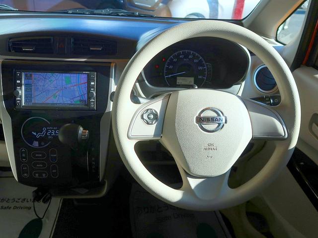 デイズ Ｘ　修復歴なし　禁煙車　純正メモリナビ　フルセグＴＶ　ＣＤ／Ｂｌｕｅｔｏｏｔｈ再生　ステアＳＷ　アラウンドビューモニタ　衝突軽減ブレーキ　インテリキー　ＥＴＣ　ｉ－ｓｔｏｐ　社外１４ＡＷ（42枚目）