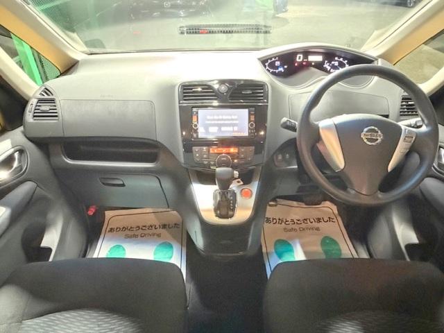 セレナ ２０Ｘ　Ｓ－ハイブリッドアドバンスドセーフティパック　修復歴なし　禁煙車　エマージェンシーブレーキ　全周囲モニター　両側パワースライドドア　インテリキー　純正ＳＤナビ　オートクルーズコントロール　プッシュスタート　Ｗエアコン　地デジＴＶ　ＤＶＤ再生　ＣＤ（9枚目）