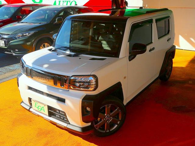 タフト Ｇターボ　ダーククロムベンチャー　修復歴なし　禁煙車　純正ディスプレイオーディオ　フルセグＴＶ　Ｂｌｕｅｔｏｏｔｈ再生　バックカメラ　衝突軽減ブレーキ　スマートキー　ガラスルーフ　クルコン　ｉ－ｓｔｏｐ　純正１５ＡＷ（31枚目）