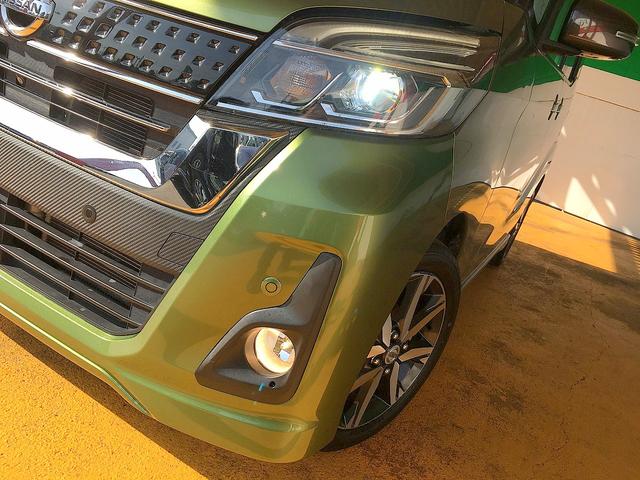 デイズルークス ハイウェイスター　Ｘ　Ｖセレクション　修復歴なし　禁煙車　純正ＳＤナビ　ＤＶＤ／ＡＵＸ／Ｂｌｕｅｔｏｏｔｈ再生　フルセグＴＶ　ステアＳＷ　両自動ドア　衝突軽減ブレーキ　アラウンドビューモニタ　インテリキー　ＥＴＣ　純正ドラレコ　ＬＥＤ（22枚目）