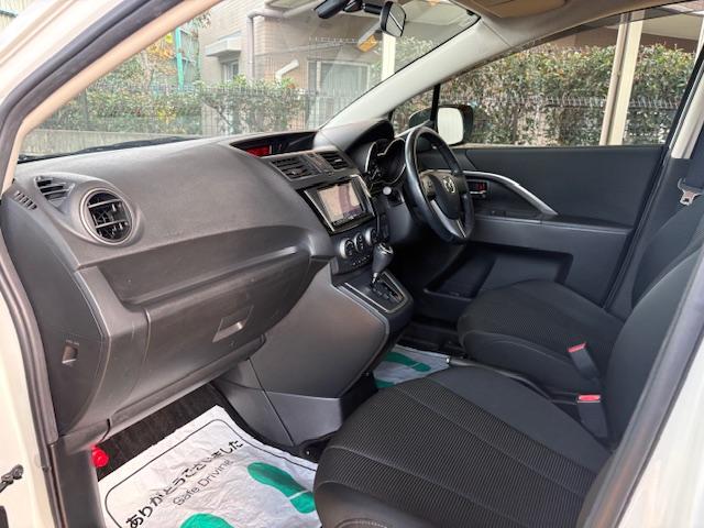 プレマシー ２０Ｓ－スカイアクティブ　修復歴なし　禁煙車　純正メモリナビ　両側パワースライドドア　バックカメラ　アドバンストキー　Ｂｌｕｅｔｏｏｔｈ　ＥＴＣ　プッシュスタート　純正１５インチアルミホイール　フルセグＴＶ　ＤＶＤ再生　ＣＤ（22枚目）