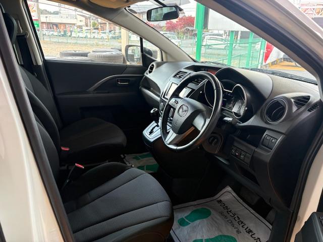 プレマシー ２０Ｓ－スカイアクティブ　修復歴なし　禁煙車　純正メモリナビ　両側パワースライドドア　バックカメラ　アドバンストキー　Ｂｌｕｅｔｏｏｔｈ　ＥＴＣ　プッシュスタート　純正１５インチアルミホイール　フルセグＴＶ　ＤＶＤ再生　ＣＤ（23枚目）