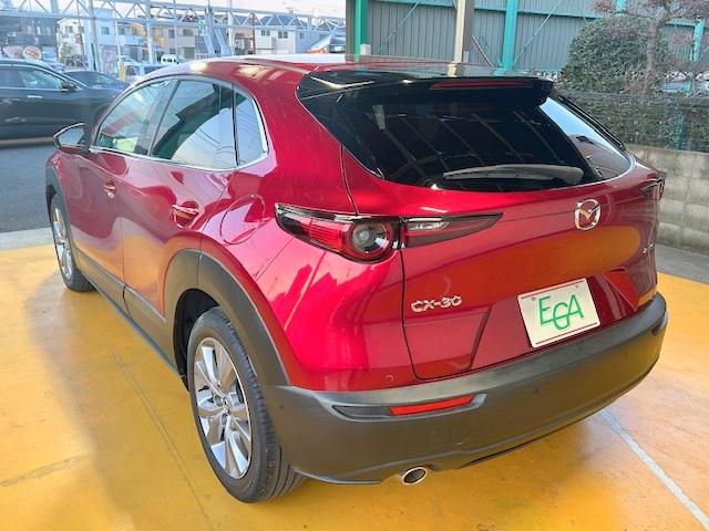 ＣＸ－３０ ２０Ｓ　Ｌパッケージ　修復歴なし　禁煙車　衝突軽減ブレーキ　ＡｐｐｌｅＣａｒＰｌａｙ／ＡｎｄｒｏｉｄＡＵＴＯ対応　全周囲モニター　純正ドライブレコーダー　レザーシート　電動シート　ディスプレイオーディオ　純正１８インチＡＷ（28枚目）