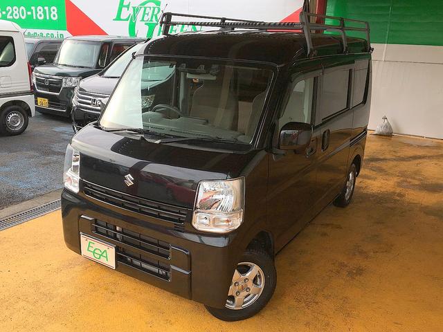 エブリイ ＰＡリミテッド　修復歴なし　１オーナ　純正ＳＤナビ　ＣＤ／ＤＶＤ／Ｂｌｕｅｔｏｏｔｈ再生　フルセグＴＶ　衝突軽減ブレーキ　ＥＴＣ２．０　キーレス　ルーフキャリア　電格ミラー　社外１２ＡＷ（27枚目）