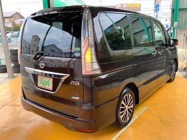 セレナ ハイウェイスター　Ｖセレクション＋セーフティ　ＳＨＶ　修復歴なし　後期型　禁煙車　自動衝突被害軽減ブレーキ　両側自動ドア　社外ＳＤナビ　全周囲モニタ　フリップダウンモニタ　後カメラ　フルセグ　Ｂｌｕｅｔｏｏｔｈ　レーンキープ　クルコン　プッシュスタート（23枚目）