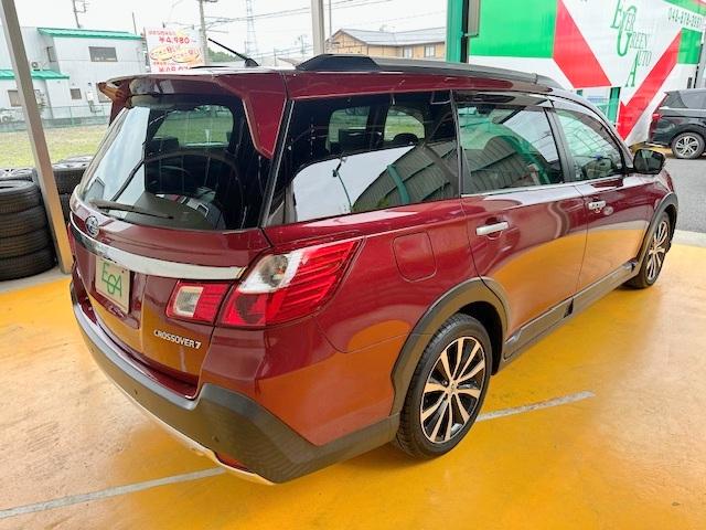 エクシーガクロスオーバー７ モダンスタイル　修復歴なし　禁煙車　アイサイト　純正メモリナビ　バックカメラ　半革シート　ブルートゥース　パワーシート　アクセスキー　パドルシフト　シートヒーター　純正１７インチＡＷ　ＳＩ－ＤＲＩＶＥ　ルーフレール（26枚目）