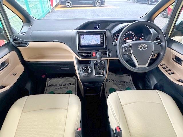 ノア Ｘ　ワンオーナー・新品革調シートカバー装着済み・両側自動ドア・純正ＳＤナビ・フリップダウンモニター・７人乗り・ＨＩＤライト・バックカメラ（26枚目）