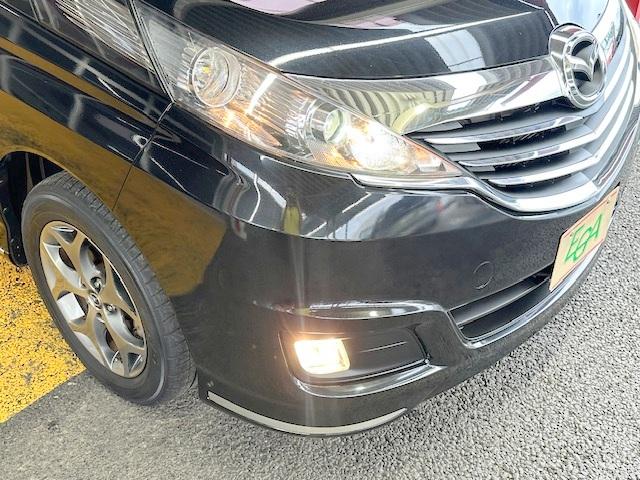 ビアンテ グランツ－スカイアクティブ　修復歴なし　純正メモリナビ　両側自動ドア　ブルートゥース　ＥＴＣ　フルセグＴＶ　フリップダウンモニタ　アドバンストキー　ＨＩＤ　フォグ　純正フルエアロ＆１６ＡＷ　パドルシフト　革巻ステア　横滑防止装置（18枚目）