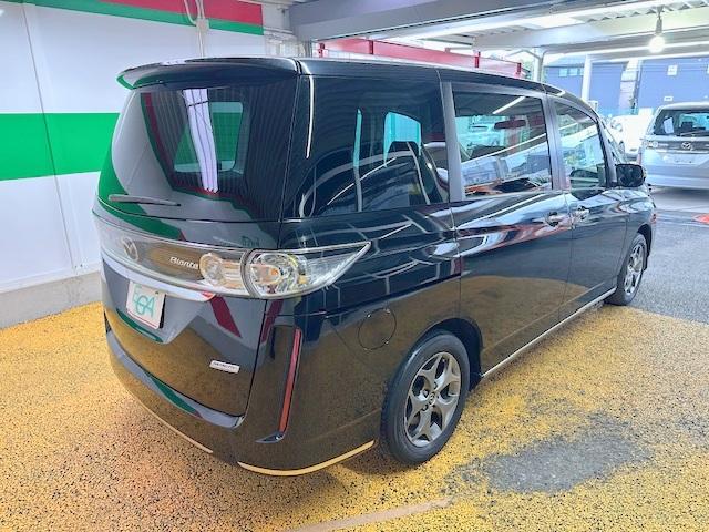 ビアンテ グランツ－スカイアクティブ　修復歴なし　純正メモリナビ　両側自動ドア　ブルートゥース　ＥＴＣ　フルセグＴＶ　フリップダウンモニタ　アドバンストキー　ＨＩＤ　フォグ　純正フルエアロ＆１６ＡＷ　パドルシフト　革巻ステア　横滑防止装置（23枚目）