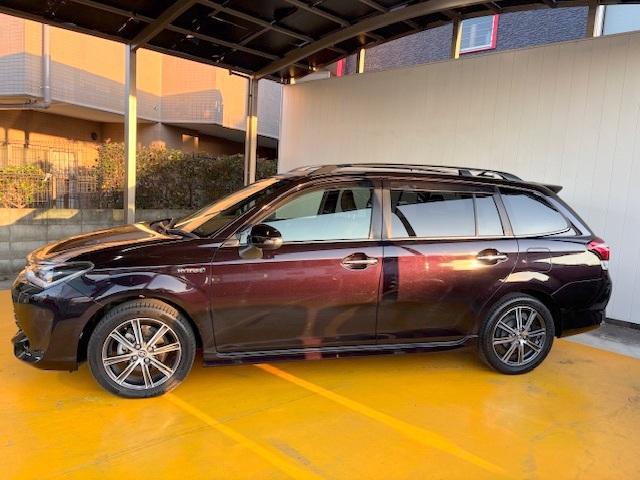 カローラフィールダー ハイブリッドG ダブルバイビー 修復歴なし 禁煙車 純正SDナビ 衝突軽減ブレーキ バックカメラ Bluetooth 車線逸脱警報 ETC2.0 ハーフレザーシート オートマチックハイビーム シートヒーター 革巻ステア スマートキー(22枚目)