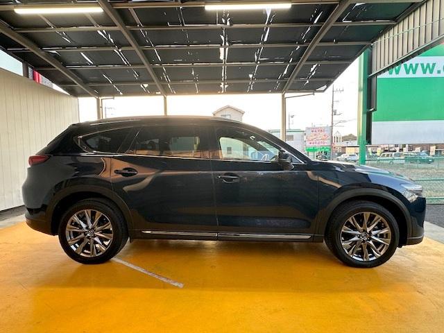ＣＸ－８ ２５Ｓ　Ｌパッケージ　禁煙車　衝突軽減ブレーキ　７人乗り　白レザーシート　全周囲カメラ　ＢＯＳＥスピーカー　マツダコネクトナビ　シートヒーター　シートベンチレーション　電動リアゲート（22枚目）