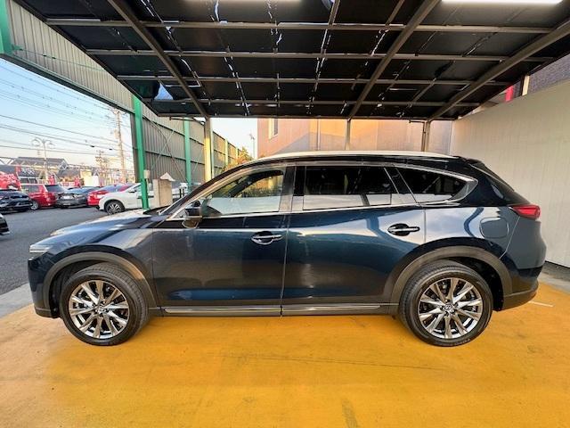 ＣＸ－８ ２５Ｓ　Ｌパッケージ　禁煙車　衝突軽減ブレーキ　７人乗り　白レザーシート　全周囲カメラ　ＢＯＳＥスピーカー　マツダコネクトナビ　シートヒーター　シートベンチレーション　電動リアゲート（35枚目）