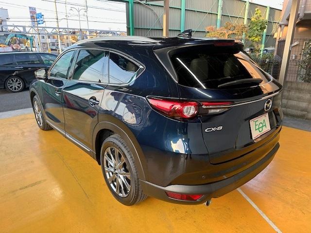 ＣＸ－８ ２５Ｓ　Ｌパッケージ　禁煙車　衝突軽減ブレーキ　７人乗り　白レザーシート　全周囲カメラ　ＢＯＳＥスピーカー　マツダコネクトナビ　シートヒーター　シートベンチレーション　電動リアゲート（36枚目）