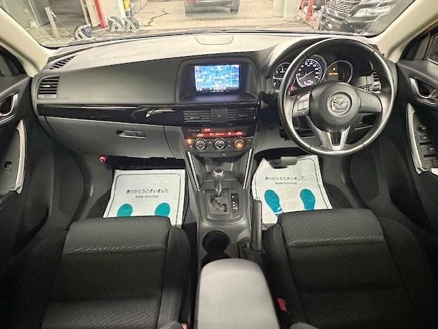 ＣＸ－５ ＸＤ　禁煙車　純正メモリーナビ　サイドカメラ　バックカメラ　ＨＩＤライト　スマートキー　プッシュスタート　純正１７インチＡＷ（7枚目）