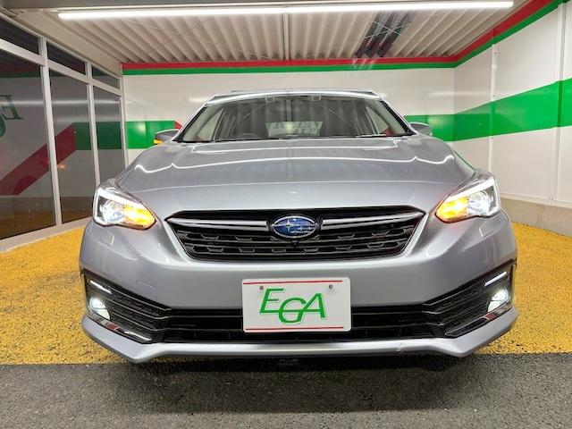 インプレッサスポーツ ２．０ｅ－Ｌアイサイト　走行２９６０ｋｍ　禁煙車　純正メモリーナビ　アイサイトＶｅｒ３　バックカメラ　パドルシフト　ＥＴＣ　プッシュスタート　アダプティブクルーズコントロール　ＢＳＭ（7枚目）