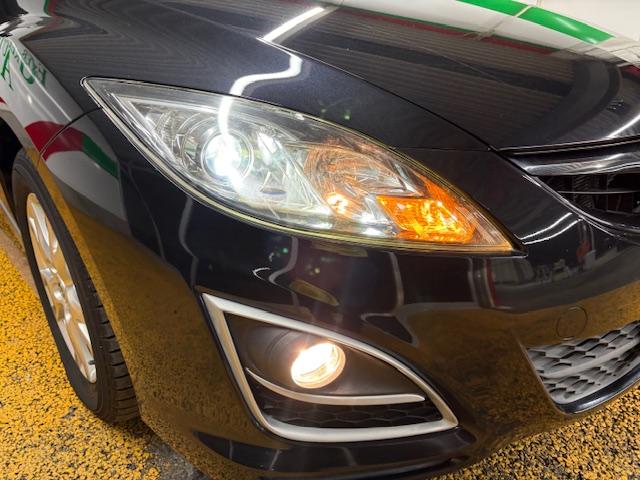 キセノンライトが付いて夜間走行も見やすく安全ですね！