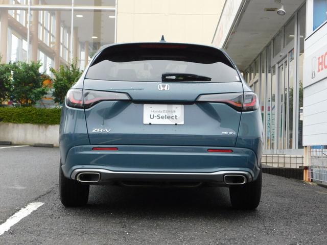 ZR-V e:HEVZ 元試乗車 全方位 前後ドラレコ・センサー コネクトディスプレー 電動バックドア ETC2.0 BOSEサウンド ワイヤレス充電器 ブラインドスポットI LEDライト Wエアコン BT USB 禁煙(9枚目)