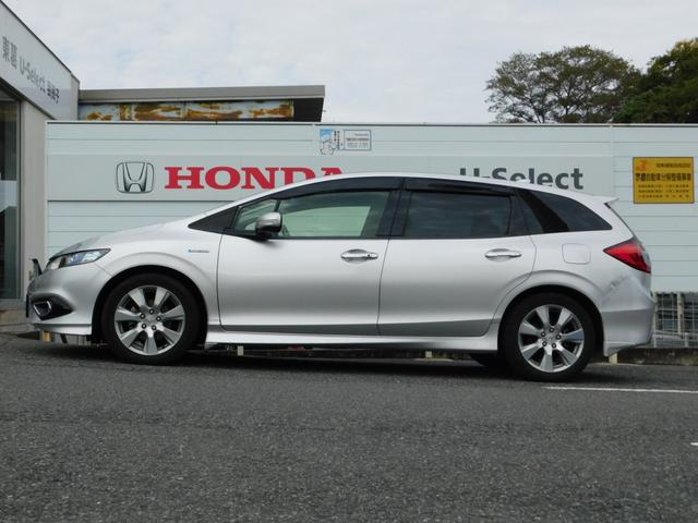 ジェイド ハイブリッドX SENSING 純ナビ 純ナビ 1オナ LEDライト フォグ ETC 革巻ステア 純正ドラレコ ドアバイザー オートリトラミラー 盗難防止 ラゲッジトレイ ワンセグTV Bluetooth接続 禁煙(7枚目)