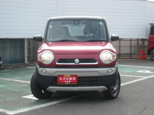 ハスラー Ｇ　ＭＲ３１Ｓ．ＭＲ４１Ｓ　２型　ワンオーナー　ナビ付　衝突被害軽減ブレーキ　前方誤発進抑制機能　７インチナビ　ビルトインＥＴＣ　運転席・助手席シートヒーター　キーレスプッシュスタート　電動格納ドアミラー　ブラック２トーンルーフ仕様（2枚目）
