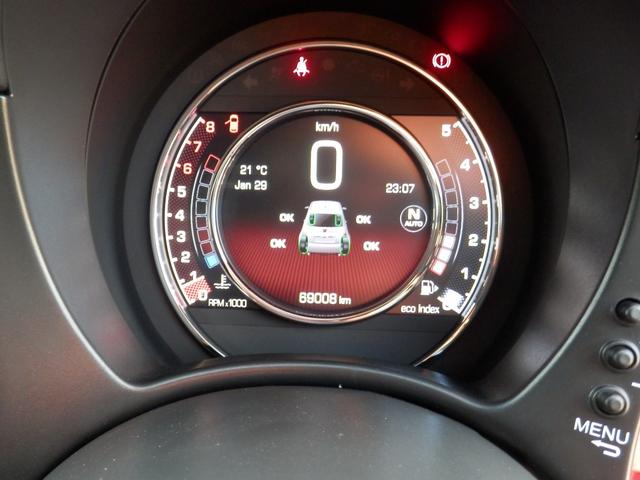 アバルト595 コンペティツィオーネ コンペティツィオーネ・レザーシート・社外マフラー・社外ナビ/TV・ETC・HIDヘッドライト(12枚目)