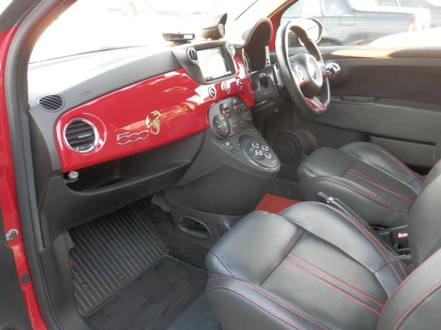 アバルト595 コンペティツィオーネ コンペティツィオーネ・レザーシート・社外マフラー・社外ナビ/TV・ETC・HIDヘッドライト(14枚目)