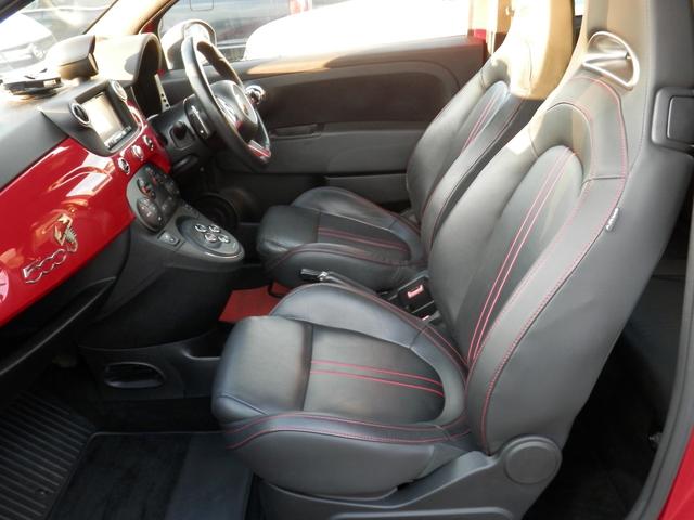 アバルト595 コンペティツィオーネ コンペティツィオーネ・レザーシート・社外マフラー・社外ナビ/TV・ETC・HIDヘッドライト(15枚目)