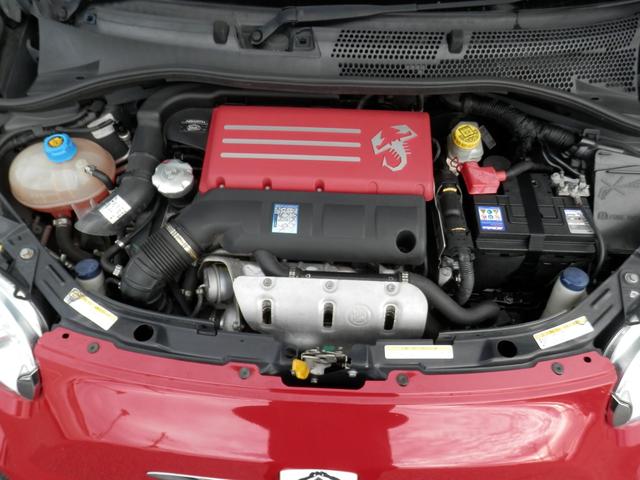 アバルト595 コンペティツィオーネ コンペティツィオーネ・レザーシート・社外マフラー・社外ナビ/TV・ETC・HIDヘッドライト(24枚目)