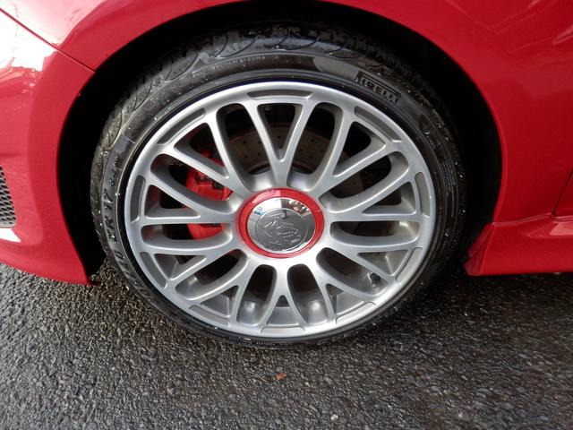 アバルト595 コンペティツィオーネ コンペティツィオーネ・レザーシート・社外マフラー・社外ナビ/TV・ETC・HIDヘッドライト(26枚目)