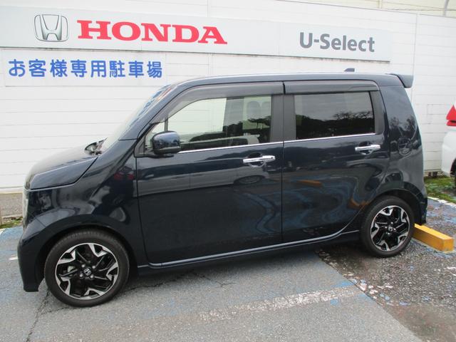 N-WGNカスタム L・ターボホンダセンシング 純正ナビ フルセグTV CD DVD リヤカメラ ETC 禁煙 ワンオーナー 純正ドラレコ 衝突軽減ブレーキ サイドカーテンエアバック シートヒーター フォグライト パドルシフト ブレーキサポート(3枚目)