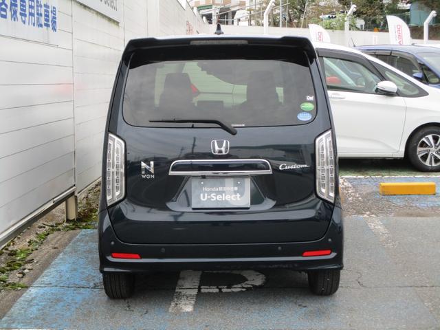 N-WGNカスタム L・ターボホンダセンシング 純正ナビ フルセグTV CD DVD リヤカメラ ETC 禁煙 ワンオーナー 純正ドラレコ 衝突軽減ブレーキ サイドカーテンエアバック シートヒーター フォグライト パドルシフト ブレーキサポート(5枚目)